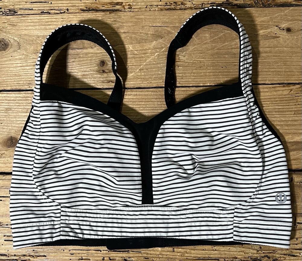 Lululemon Women’s Size 6 Hyper Stripe Angel Wing/Black Ta Ta Tamer II